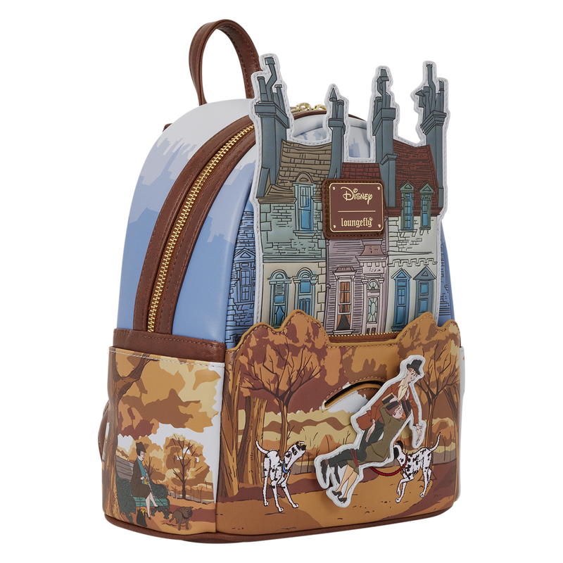 Mini Sac à Dos Loungefly Disney - 101 Dalmatiens (Scène Roger & Anita)