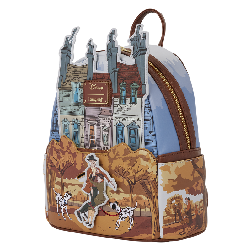 Mini Sac à Dos Loungefly Disney - 101 Dalmatiens (Scène Roger & Anita)