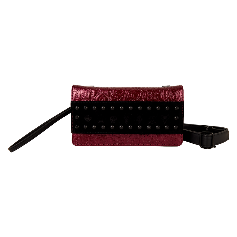 Pochette Bandoulière Loungefly Disney Villains : Happily Never After – Rouge Métallique