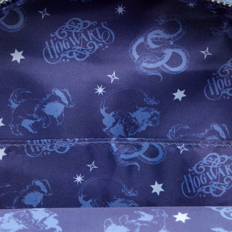 Mini Sac à Dos Harry Potter Poudlard Collection Denim - Loungefly