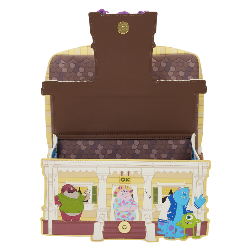 Mini Sac à Dos Loungefly Pixar Monsters University – Maison Oozma Kappa (Figural)