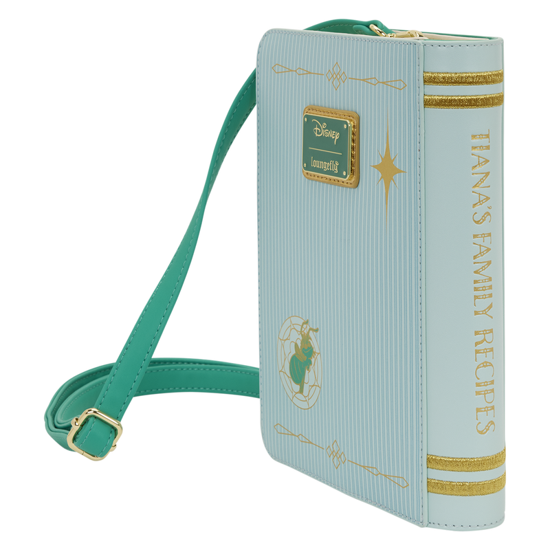 Sac Bandoulière Loungefly Disney La Princesse et la Grenouille – Livre de Recettes de Tiana (Tiana's Family Recipes)