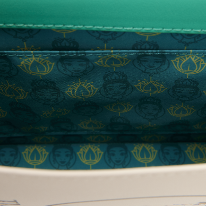 Sac Bandoulière Loungefly Disney La Princesse et la Grenouille – Livre de Recettes de Tiana (Tiana's Family Recipes)