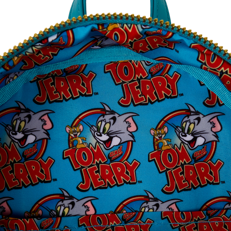 Mini Sac à Dos Loungefly Warner Bros : Tom & Jerry – Course-Poursuite & Fromage Pop-Up