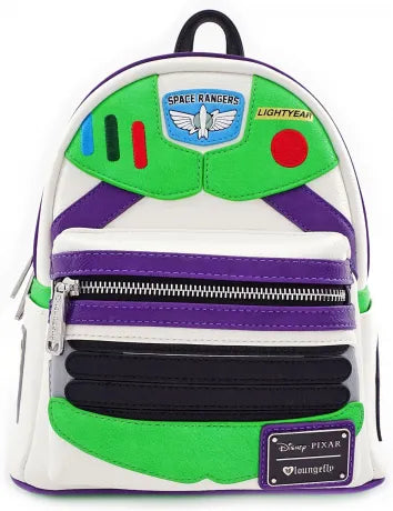 Mini Sac à Dos Loungefly Disney Pixar Buzz l'Éclair – Édition Cosplay Space Ranger