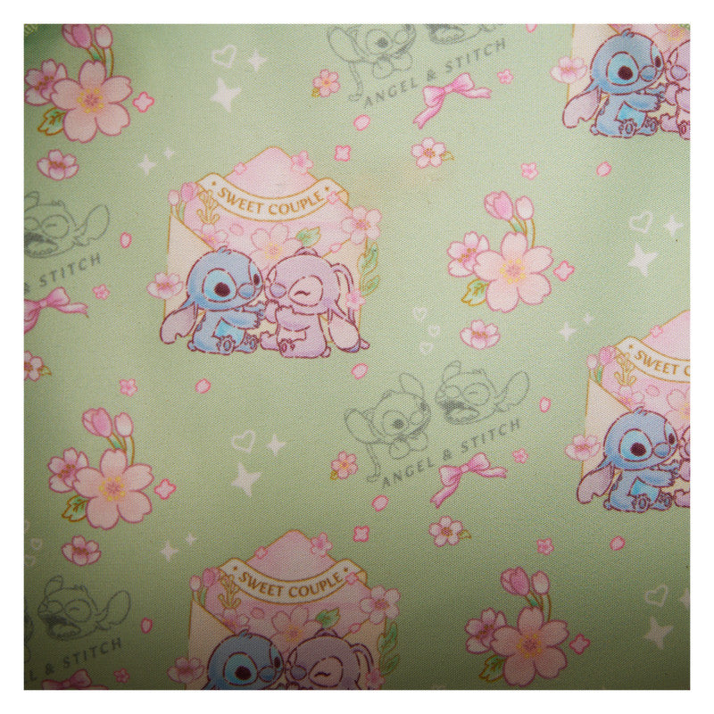 Sac Bandoulière Loungefly Disney - Lilo & Stitch (Fleurs de Cerisier & Angel)