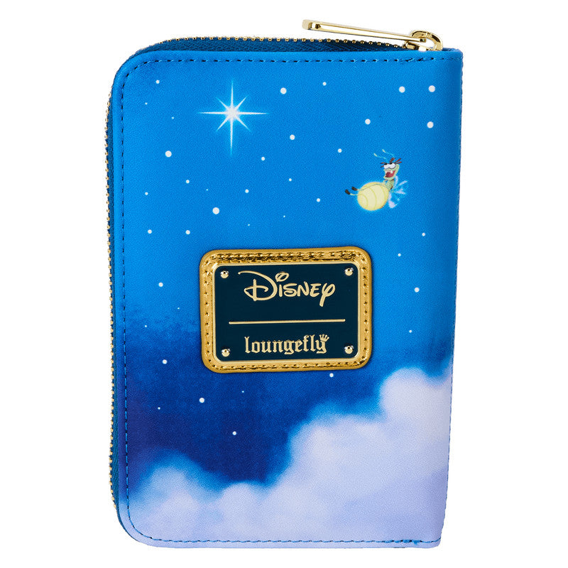 Portefeuille Zippé Disney Loungefly - La Princesse et la Grenouille 15ème Anniversaire (Phosphorescent)
