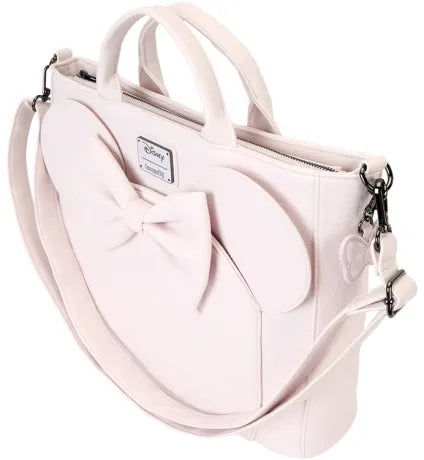 Sac Cabas Convertible Loungefly Disney – Minnie Mouse Damier Rose Poudré