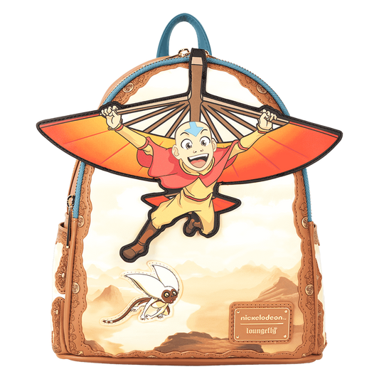 Mini Sac à Dos Loungefly Avatar : Le Dernier Maître de l'Air – Aang et son Planeur