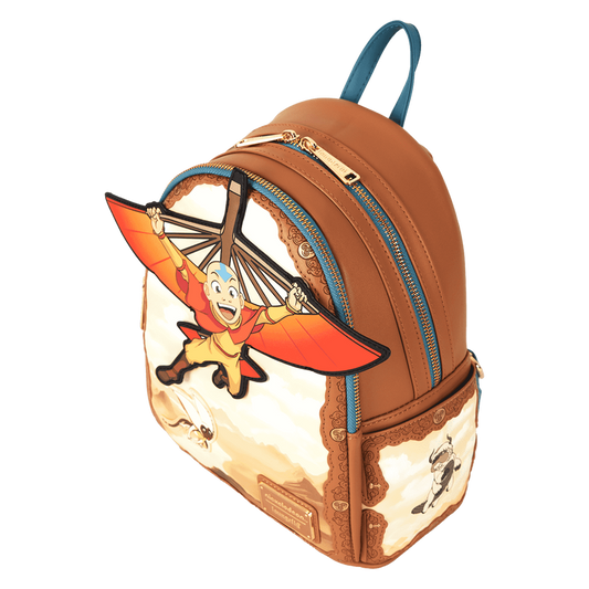 Mini Sac à Dos Loungefly Avatar : Le Dernier Maître de l'Air – Aang et son Planeur