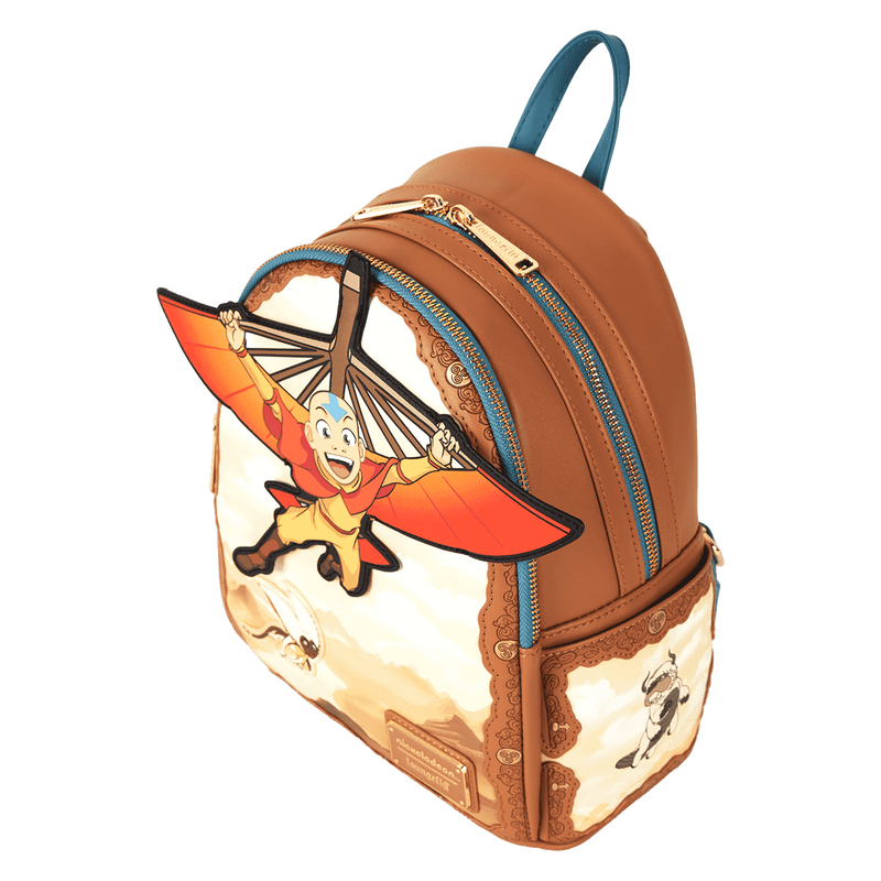 Mini Sac à Dos Loungefly Avatar : Le Dernier Maître de l'Air – Aang et son Planeur