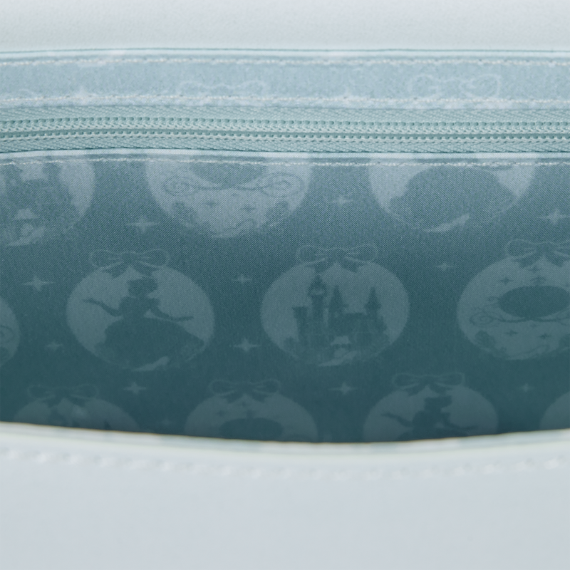Sac Bandoulière Loungefly Disney : Cendrillon – Scintillant & Poignée Couronne