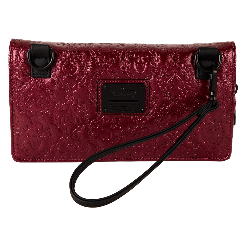 Pochette Bandoulière Loungefly Disney Villains : Happily Never After – Rouge Métallique