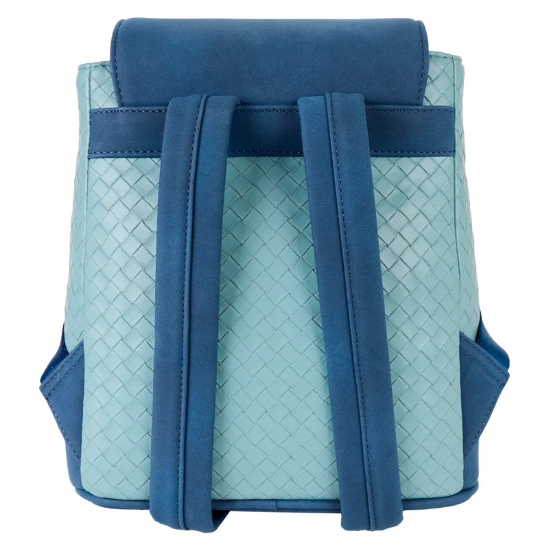 Mini Sac à Dos Loungefly Disney : Stitch – Tissage Tropical & Broderies