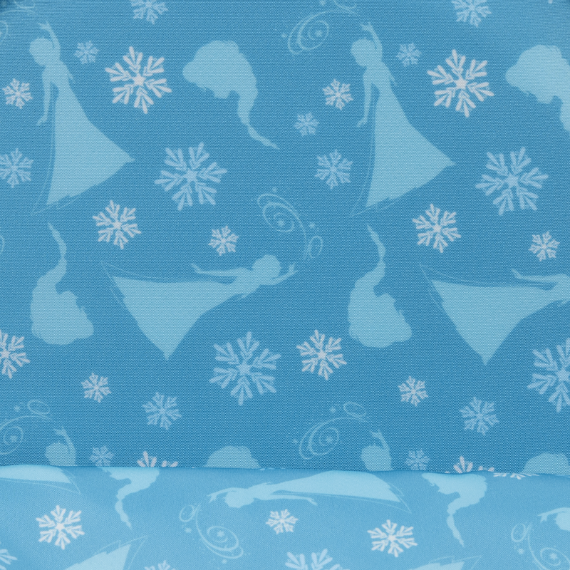 Mini Sac à Dos Loungefly Disney La Reine des Neiges – Édition Cosplay Elsa Sequins & Flocons en Relief