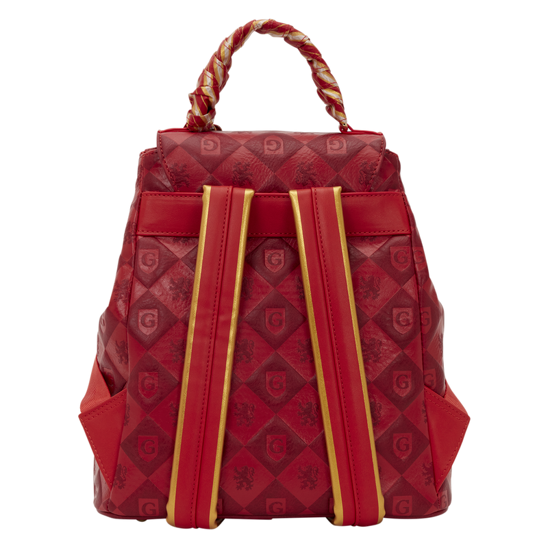 Mini Sac à Dos Loungefly Harry Potter – Édition Gryffondor Prestige avec Foulard Satiné