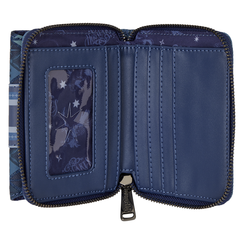 Portefeuille Tri-fold Harry Potter - Hogwarts Denim Edition (Loungefly)