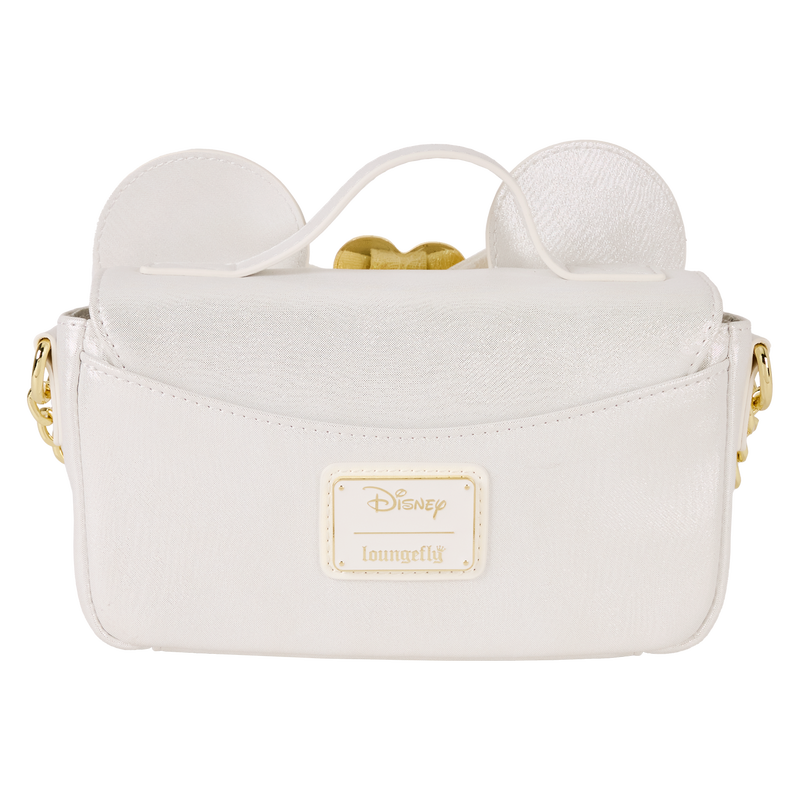 Sac Bandoulière Loungefly Disney : Minnie Mouse – Mariage Irisé & Dentelle