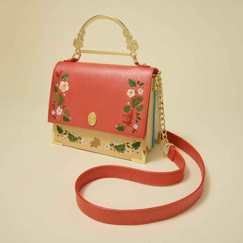 Sac Bandoulière Loungefly Disney : Vaiana (Moana) – Scintillant & Poignée Tropicale