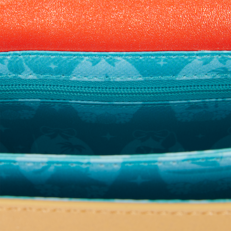 Sac Bandoulière Loungefly Disney : Vaiana (Moana) – Scintillant & Poignée Tropicale