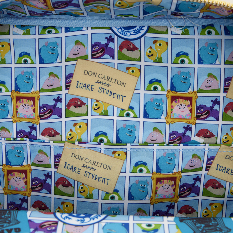 Mini Sac à Dos Loungefly Pixar Monsters University – Maison Oozma Kappa (Figural)
