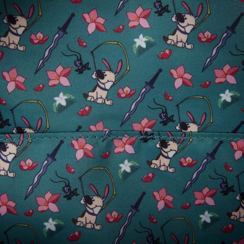 Sac à Dos Loungefly Disney Mulan - Cosplay Tenue et Médaille