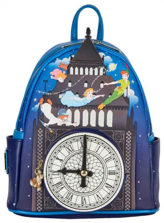 Mini Sac à Dos Loungefly Disney – Peter Pan (Vol sur Big Ben Luminescent)