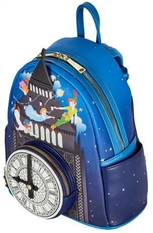 Mini Sac à Dos Loungefly Disney – Peter Pan (Vol sur Big Ben Luminescent)