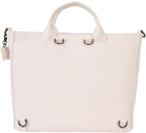 Sac Cabas Convertible Loungefly Disney – Minnie Mouse Damier Rose Poudré